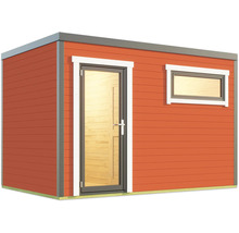 Abri de jardin avec fenêtre et porte