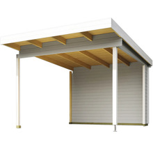 Abri de voiture en bois