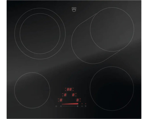 V-ZUG CookTop V4000 A604B Glaskeramikkochfeld Rahmenlos 60 cm 4 Kochzonen 3117100001 V-ZUG CookTop V4000 A604B Glaskeramikkochfeld Rahmenlos 60 cm 4 Kochzonen 3117100001