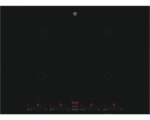 V-ZUG CookTop V4000 I704 Induktionskochfeld Rahmenlos 70 cm 4 Kochzonen 3111600003