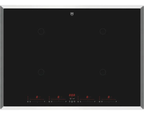 V-ZUG CookTop V4000 I704 Induktionskochfeld mit Rahmen 70 cm 4 Kochzonen 3111600001