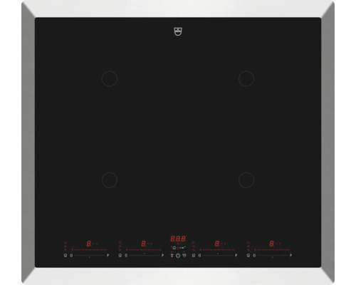 V-ZUG CookTop V4000 I604 Induktionskochfeld mit Rahmen 60 cm 4 Kochzonen 3111500003