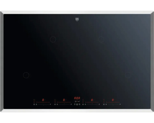 V-ZUG CookTop V4000 I804 Induktionskochfeld mit Rahmen 80 cm 4 Kochzonen 3111200002 V-ZUG CookTop V4000 I804 Induktionskochfeld mit Rahmen 80 cm 4 Kochzonen 3111200002