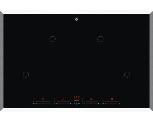 V-ZUG CookTop V4000 I804 Induktionskochfeld mit Rahmen 80 cm 4 Kochzonen 3111200001 V-ZUG CookTop V4000 I804 Induktionskochfeld mit Rahmen 80 cm 4 Kochzonen 3111200001