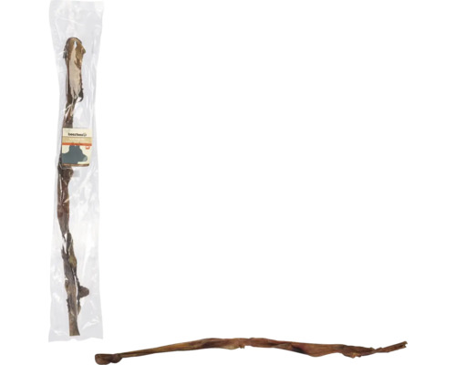 Rinderkopfhaut-Kauartikel für Hunde, verpackt