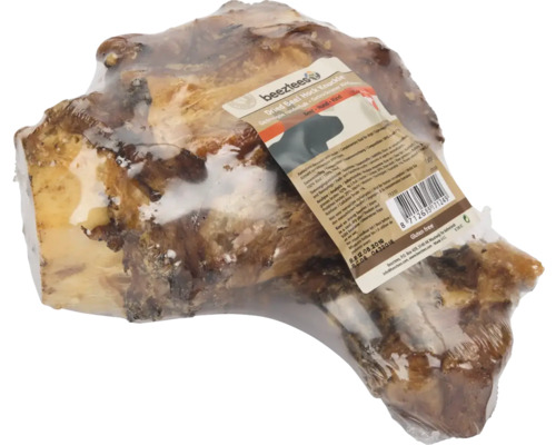 Getrockneter Rinderknöchel für Hunde in Verpackung