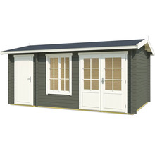 Abri de jardin avec fenêtre et porte double