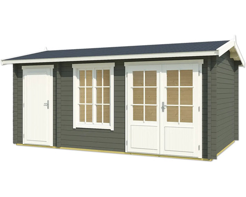 Abri de jardin avec fenêtre et porte double