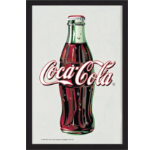 Coca-Cola Flasche Bild im Rahmen