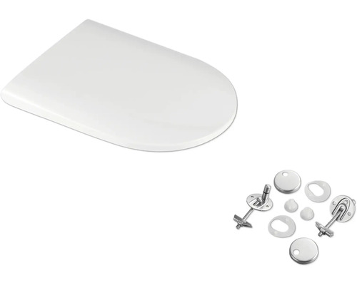 Abattant de WC avec matériel de fixation