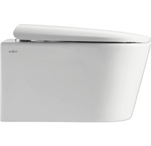 WC suspendu à fond creux avec couvercle de Jungborn