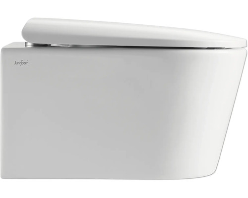 WC suspendu à fond creux avec couvercle de Jungborn