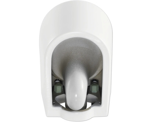 Urinoir blanc vu de dessus