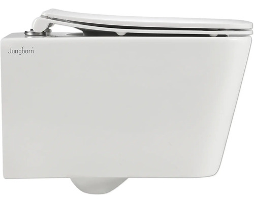 WC suspendu à fond creux Jungborn avec siège de WC