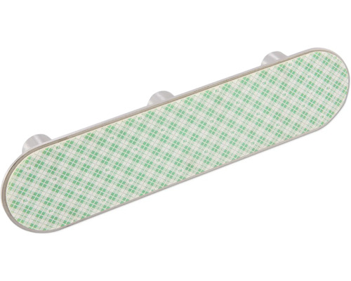 Rückseite einer Kleiderstangenhalterung mit Klebefläche