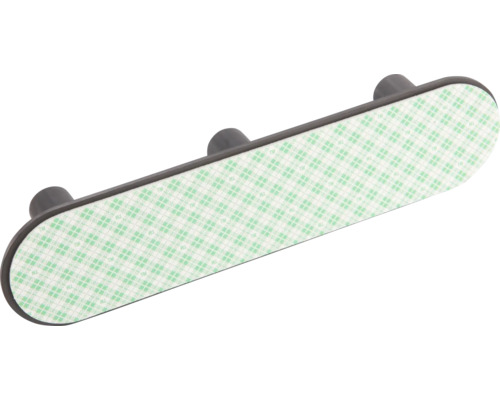 Barre de crochets murale autocollante pour montage mural