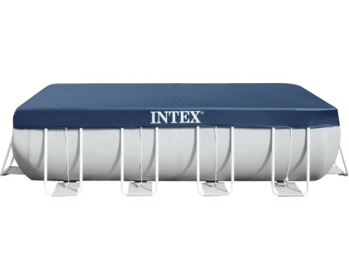 Bâche de piscine Frame Pool 400 x 200 cm PVC bleu