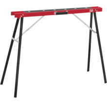 Chevalet de travail en acier avec poignée de transport