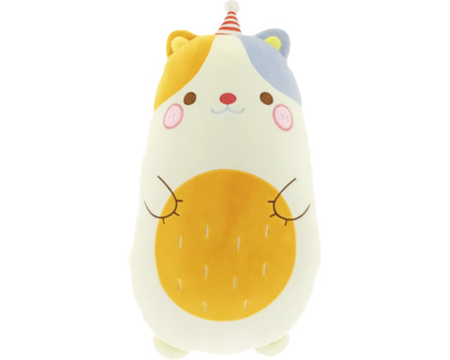 Katzenförmiges Kissen mit Partyhut