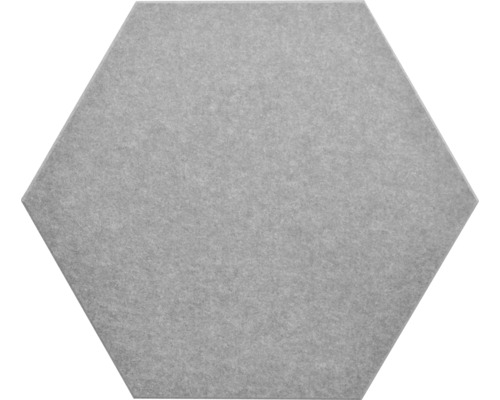Panneau acoustique Hexagon Brain avec feutre PET gris 57.7 x 50 cm Panneau acoustique Hexagon Brain avec feutre PET gris 57.7 x 50 cm