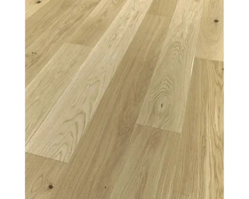 Parquet en bois véritable SKANDOR Chêne planches larges 2390x200x14 mm Plancher en bois de chêne
