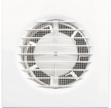 Quadratischer Wandventilator mit Schutzgitter