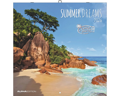 Alpha Edition Wandkalender Summer Dreams 2026