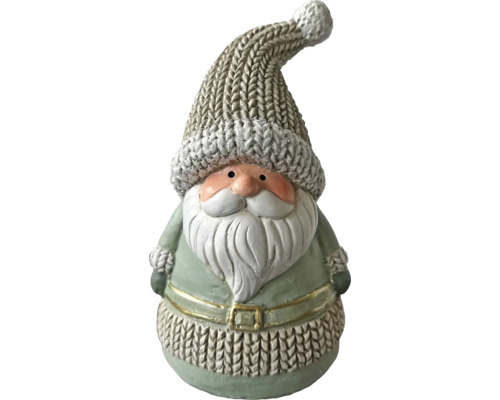 Père Noël décoratif avec bonnet tricoté comme décoration de Noël