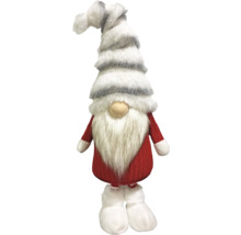 Figurine décorative de gnome avec bonnet et barbe