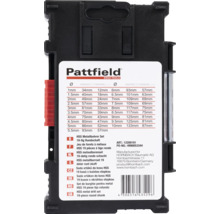 Pattfield Metallbohrer Set, 19-teilig mit Rundschaft
