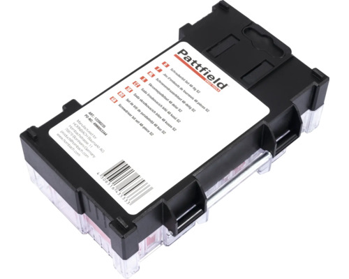 Pattfield Jeu d'embouts de tournevis 48 pièces S2 dans un coffret