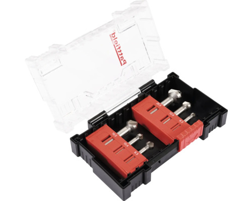 Senker-Set in Kunststoffbox mit verschiedenen Größen