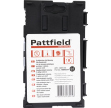 Pattfield Jeu de brosses métalliques en laiton 3 pièces manche rond emballage