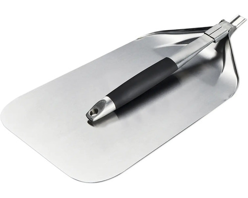 Pelle à pizza en acier inoxydable avec manche