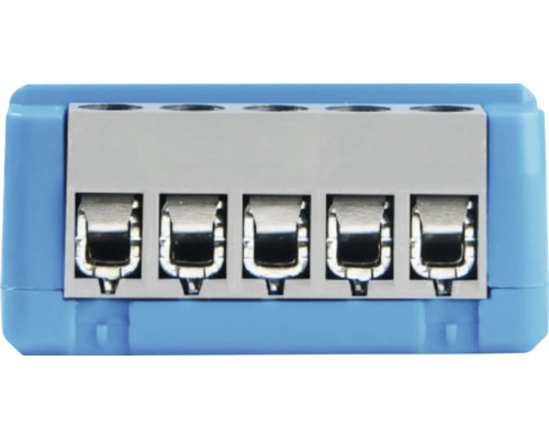 Elektrischer Verteilerblock mit fünf Anschlüssen für die Elektroinstallation