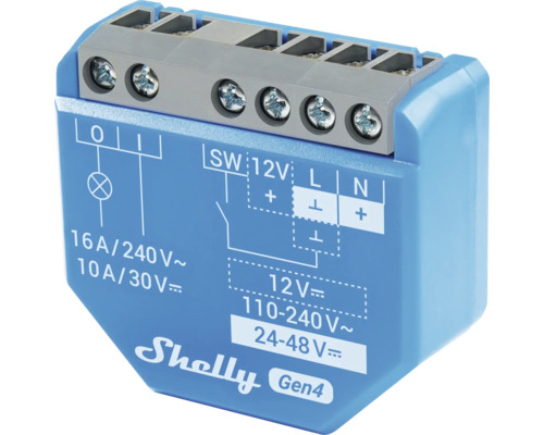 Shelly Gen4 Schalter zur Hausautomation