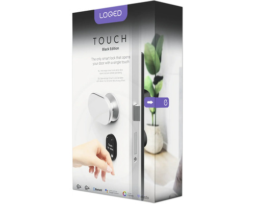 Verpackung für Loqed Touch Smart Lock Black Edition