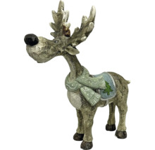 Certe décorative avec écharpe comme décoration de Noël