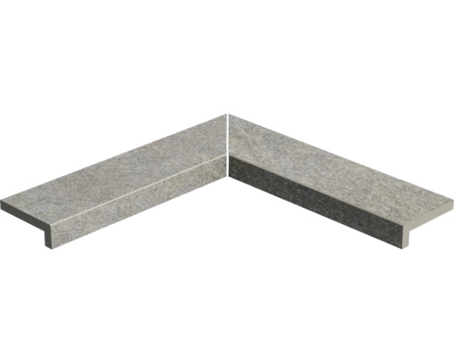 FLAIRSTONE Poolumrandung Beckenrandstein Luserna Doree Innen-Eckstück 90° grau 60 x 15 x 5 cm FLAIRSTONE Poolumrandung Beckenrandstein Luserna Doree Innen-Eckstück 90° grau 60 x 15 x 5 cm