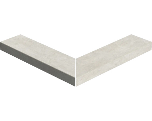FLAIRSTONE Poolumrandung Beckenrandstein Sand Aussen-Eckstück 90° beige 60 x 15 x 5 cm FLAIRSTONE Poolumrandung Beckenrandstein Sand Aussen-Eckstück 90° beige 60 x 15 x 5 cm
