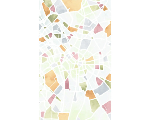 Structure abstraite de carreaux de mosaïque pour revêtement de sol ou mural