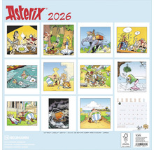 Asterix Kalender 2026 mit Comic Motiven