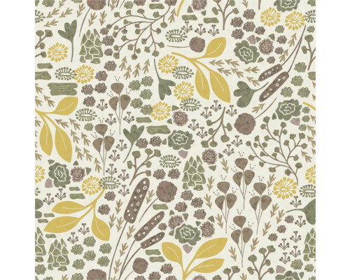 Motif continu avec motifs floraux