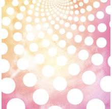 Motif abstrait de points sur fond coloré