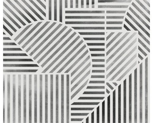 Motifs abstraits à rayures pour décoration murale