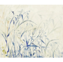 Illustration d''herbes sur papier peint