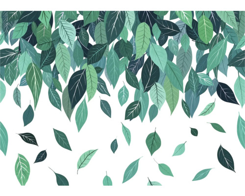 Illustration de feuilles tombantes