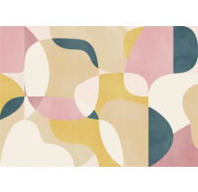 Motif géométrique abstrait pour la décoration murale