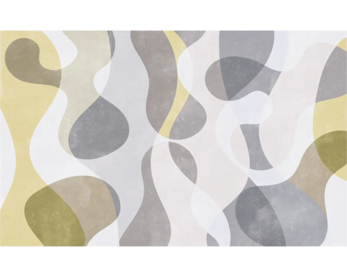 Motif abstrait avec des formes organiques comme décoration