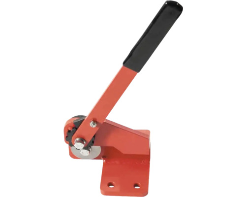 Blechschere mit schwarzem Griff